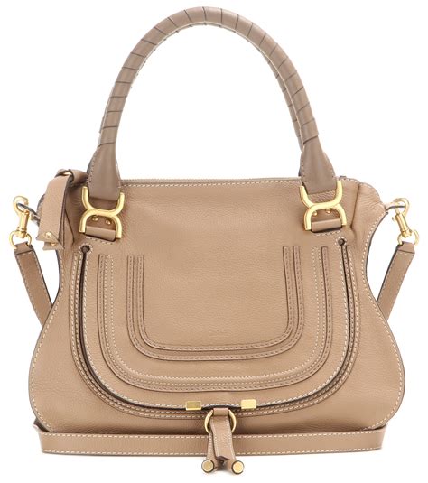 chloe leather shoulder bag|chloe marcie medium shoulder bag.